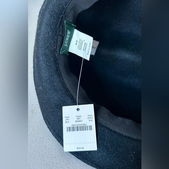 J Crew Wool Fedora Hat - Picture 4 of 4